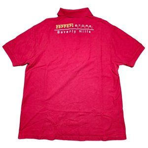 Ferrari Store Beverly Hills Employee Red Polo Shirt XL Scuderia RARE